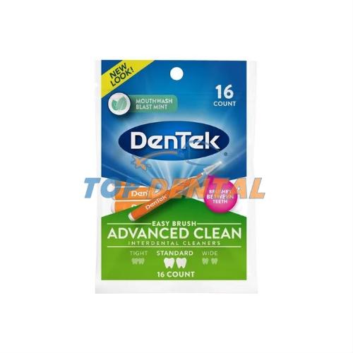 DENTEK EASY BRUSH INTERDENTAL ESTANDAR NARANJA X16 UNIDADES