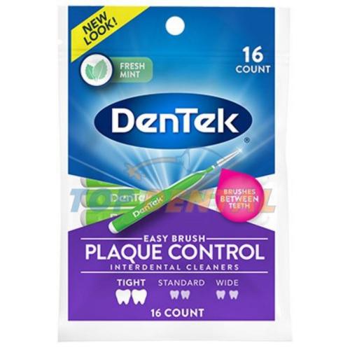 DENTEK EASY BRUSH INTERDENTAL TIGHT VERDE X16 UNIDADES