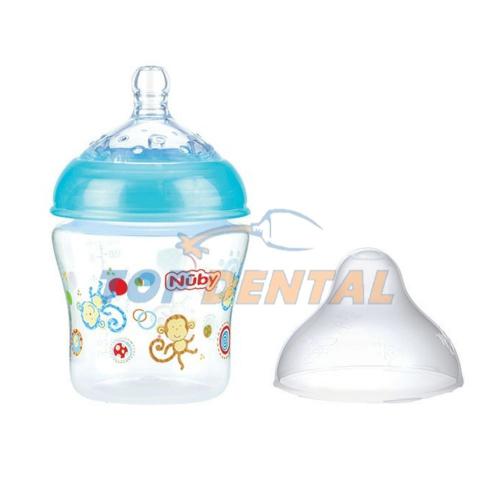 NUBY MAMADERA NATURAL TOUCH X180 ML ( 0 MESES) - ML