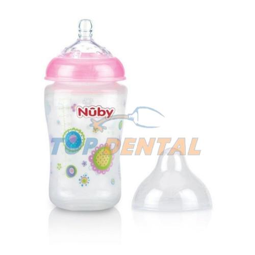 NUBY MAMADERA NATURAL TOUCH x360 ml