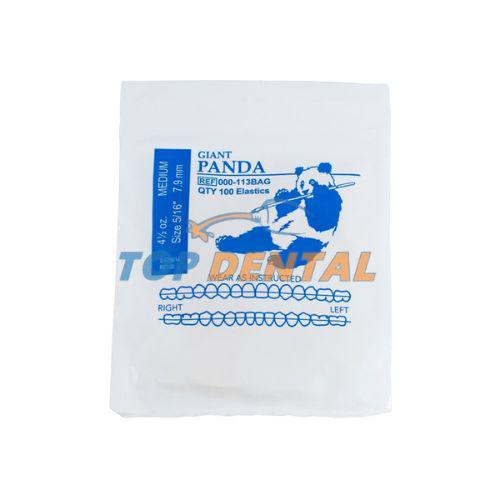 GOMAS INTERMAXILARES 5/16 MEDIUM X100 UNIDADES