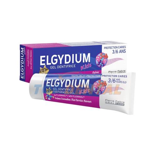 ELGYDIUM KIDS PASTA FRUTOS ROJOS X50 ML