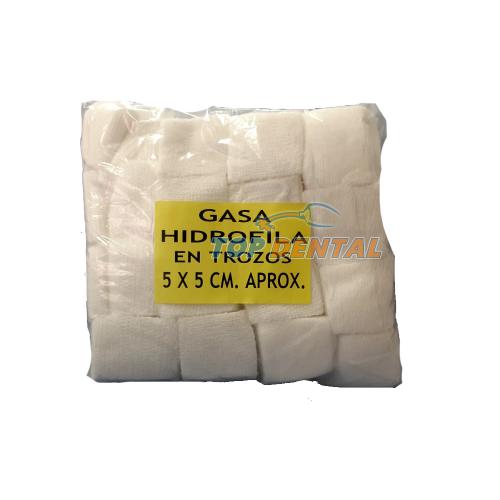 GASA TROZADA 5X5 NO ESTERIL X500 grs