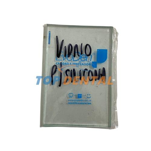 LOSETA DE VIDRIO GRUESA LISA 15 X 10 CM