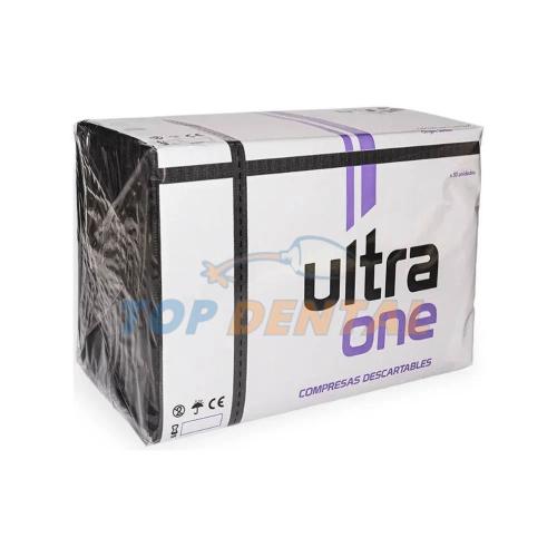 MD ULTRA ONE COMPRESAS DESCARTABLES LISAS NEGRO X50 UNI