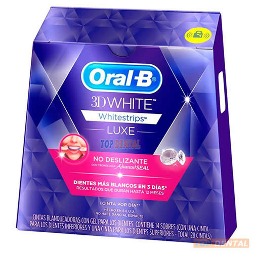 ORAL B 3D WHITE CINTA BLANQUEADORA LUXE