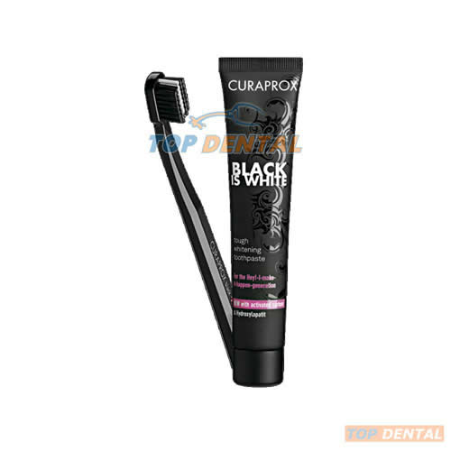 CURAPROX PASTA BLACK IS WHITE + CEPILLO