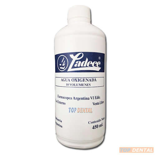 LADECE AGUA OXIGENADA 10 VOLUMENES X450 ml