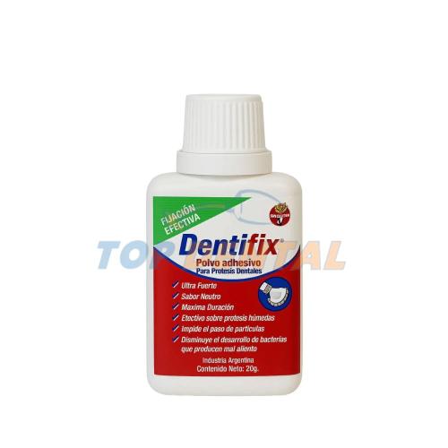 DENTIFIX POLVO ADHESIVO SIN SABOR X20 GRS