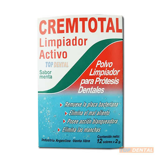 CREMTOTAL POLVO LIMPIADOR X12 SOBRES