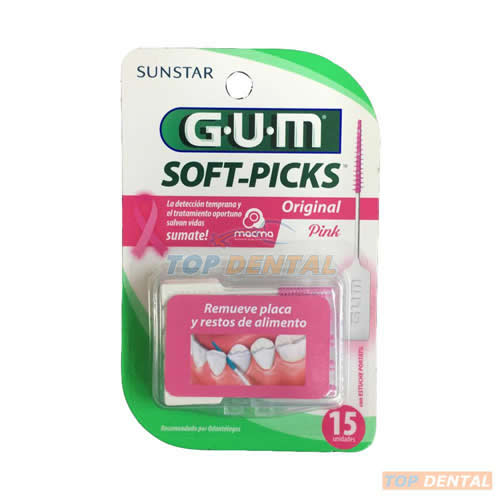 GUM SOFT-PICKS X15 UNIDADES