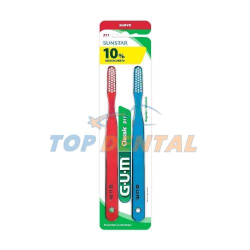 GUM CEPILLO DENTAL 311 X2 UNIDADES
