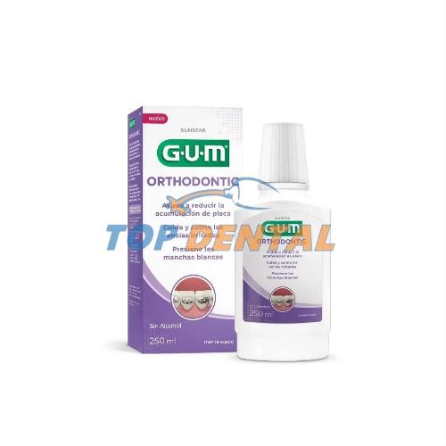 GUM ENJUAGUE BUCAL ORTHODONTIC X250 ML