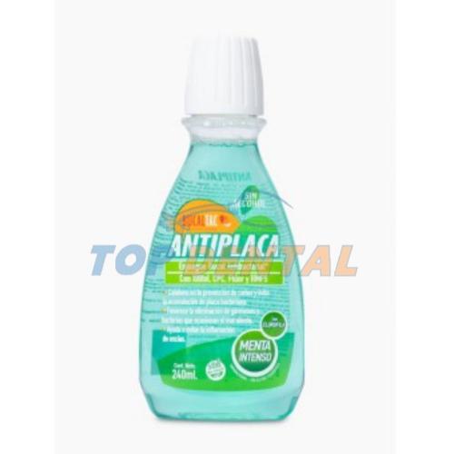 BUCAL TAC ANTIPLACA ENJUAGUE BUCAL X240 ml