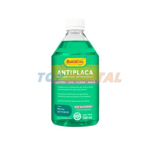 BUCAL TAC ANTIPLACA ENJUAGUE BUCAL X500 ML