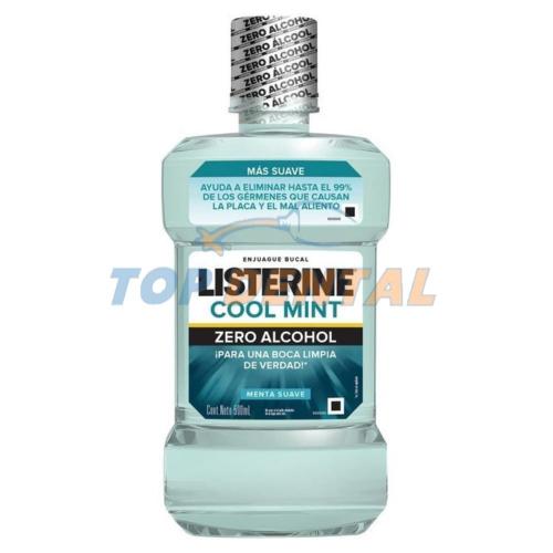 LISTERINE COOL MINT SIN ALCOHOL X500 ML