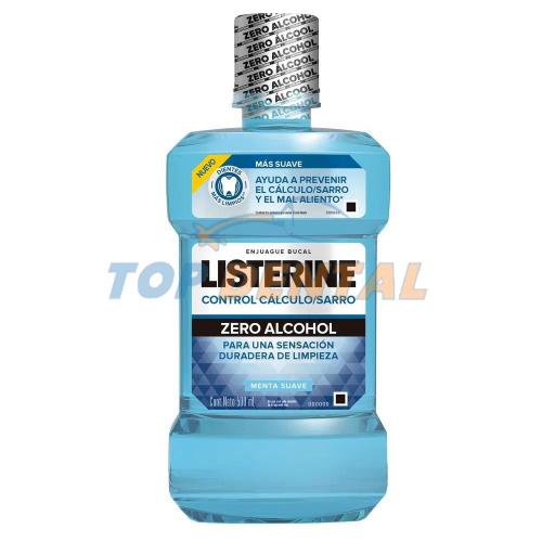 LISTERINE ANTISARRO SIN ALCOHOL X500 ml