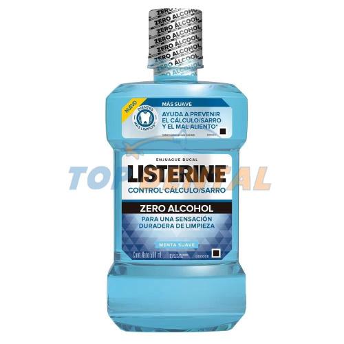 LISTERINE ANTISARRO SIN ALCOHOL X500 ML