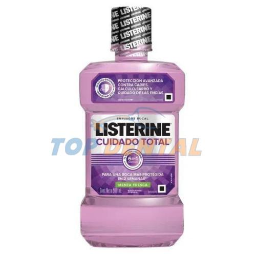LISTERINE CUIDADO TOTAL X500 ML
