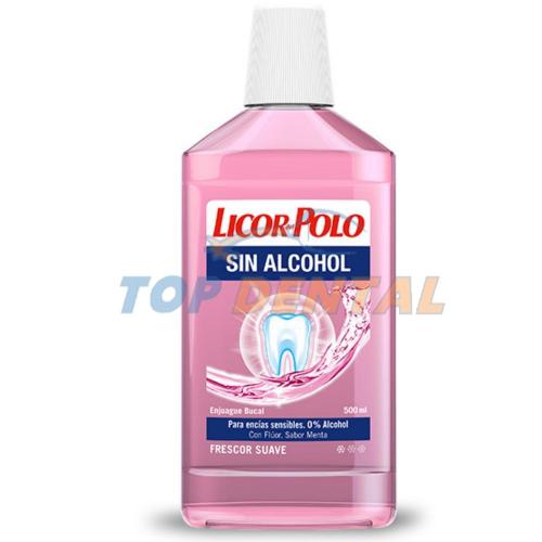 LICOR DEL POLO ENJUAGUE BUCAL 0% ALCOHOL ROSA X500 ml