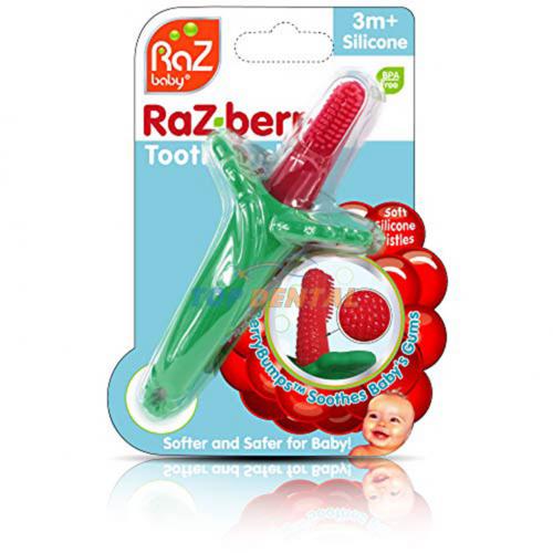RAZ BABY CEPILLO SILICONA CON TOPE